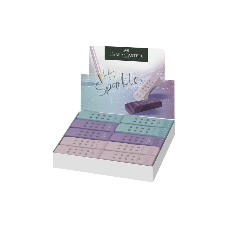 GOMMA FABER-CASTELL ROLLON SPARKLE COSMIC -20pz 187310