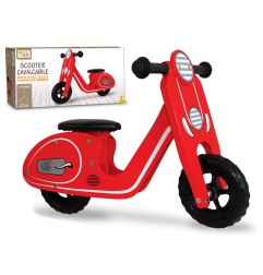 1 - TEOREMA FATTO DI LEGNO - F. SCOOTER IN LEGNO MAX.30 KG 40595