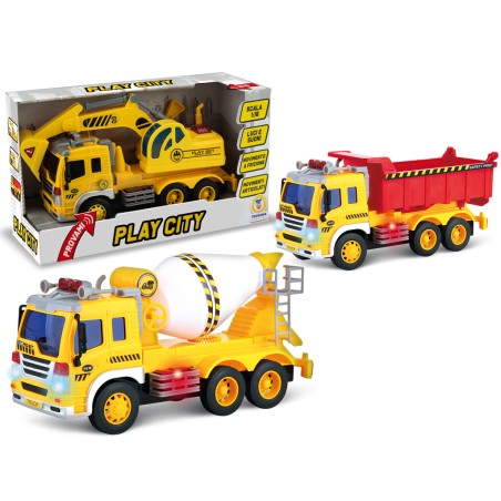 TEOREMA PLAY CITY- CAMION DA CANTIERE FRIZ. LUCI E SUONI 63850