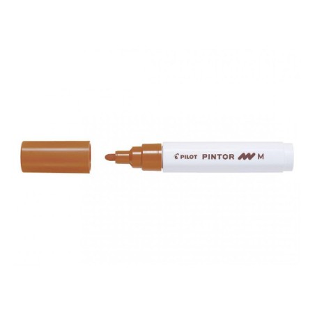 1 - PILOT Pennarello Marker Pintor medio colore marrone 002388