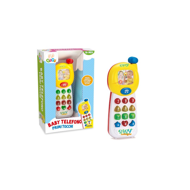 TEOREMA GOGO - BABY TELEFONO PRIMI TOCCHI CON LUCI E SUONI 64077-