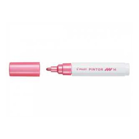 1 - PILOT Pennarello Marker Pintor medio colore rosa metal 002378