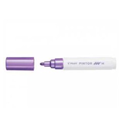 1 - PILOT Pennarello Marker Pintor medio colore viola metal 002381