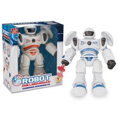 1 - TEOREMA TEO'S - ROBOT CON LANCIARAZZI H 21 CM 66576