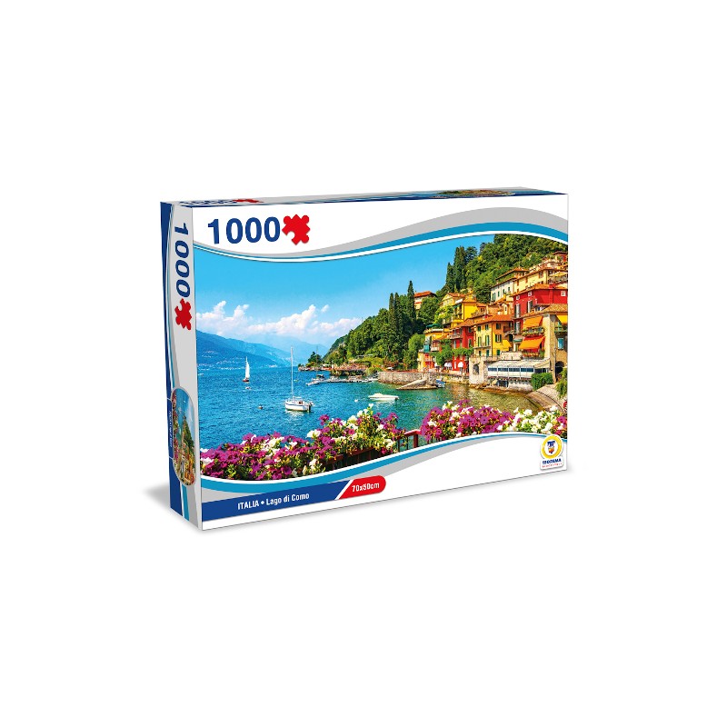 TEOREMA PUZZLE ITALIA - LAGO DI COMO 1000PZ 70X50CM 67018