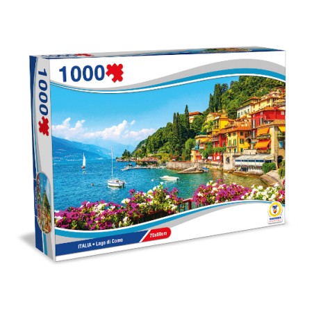 TEOREMA PUZZLE ITALIA - LAGO DI COMO 1000PZ 70X50CM 67018