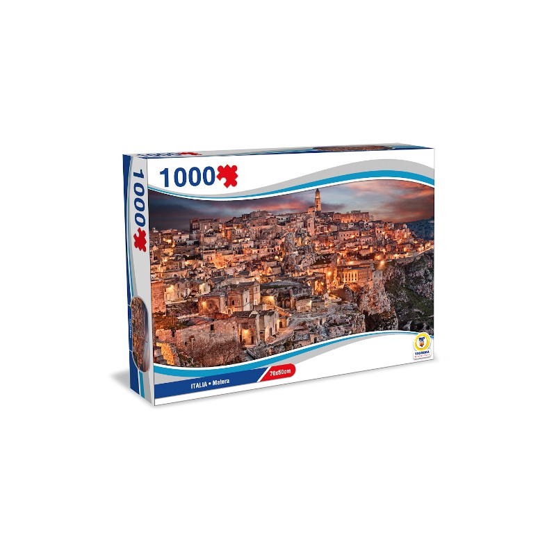 TEOREMA PUZZLE ITALIA - MATERA 1000PZ 70X50CM 67019