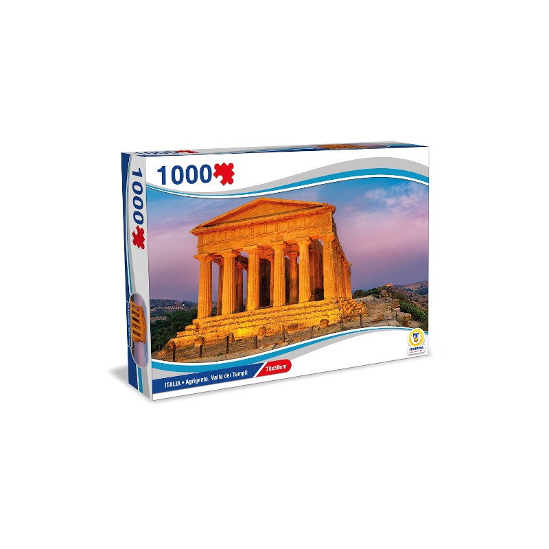 TEOREMA PUZZLE ITALIA - AGRIGENTO VALLE DEI TEMPLI 70X50CM 67021