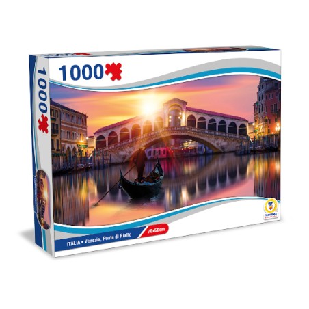 TEOREMA PUZZLE ITALIA - VENEZIA, PONTE DI RIALTO 70X50CM 67023