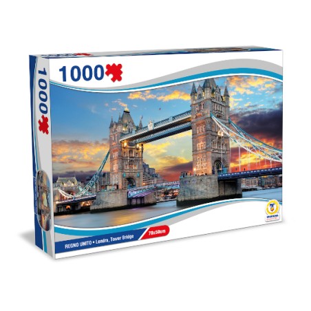 TEOREMA PUZZLE REGNO UNITO - LONDRA, TOWER BRIDGE 70X50CM 67024