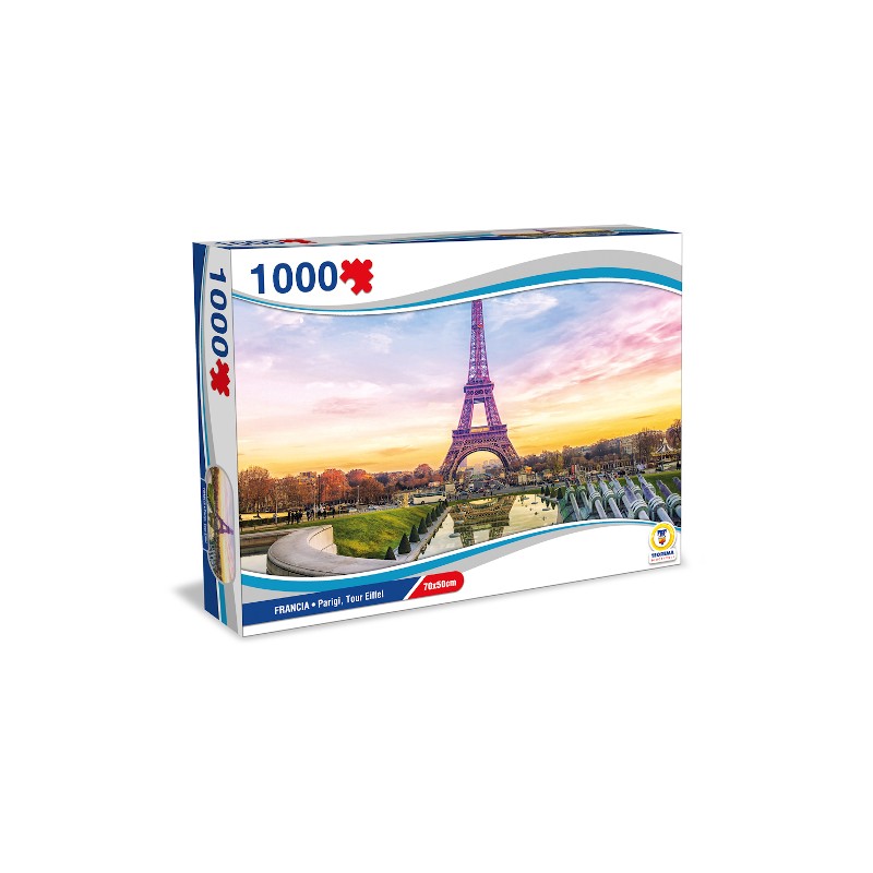 TEOREMA PUZZLE FRANCIA - PARIGI, TOUR EIFFEL 70X50CM 67025