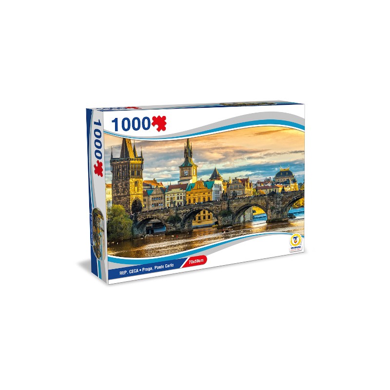 TEOREMA PUZZLE REP. CECA -  PRAGA 1000 PZ 70X50CM 67026