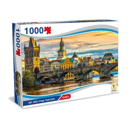 TEOREMA PUZZLE REP. CECA -  PRAGA 1000 PZ 70X50CM 67026