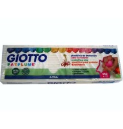 1 - FILA Plastilina Patplume Giotto colore bianco 350 gr 510107