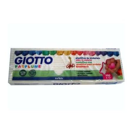 FILA Plastilina Patplume Giotto colore bianco 350 gr 510107