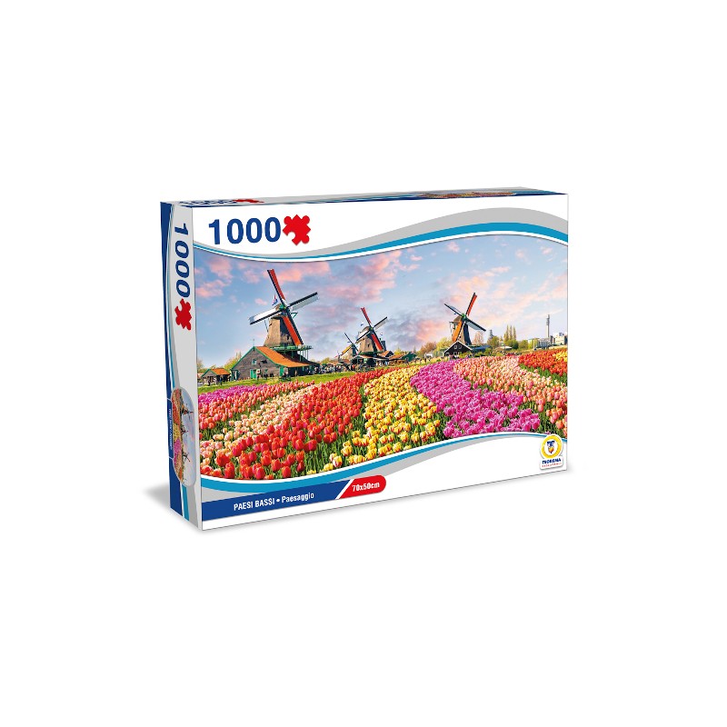 TEOREMA PUZZLE PAESI BASSI - PAESAGGIO 1000 PZ 70X50CM 67027