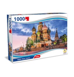 1 - TEOREMA PUZZLE RUSSIA - MOSCA, CREMLINO 1000 PZ 70X50CM 67028