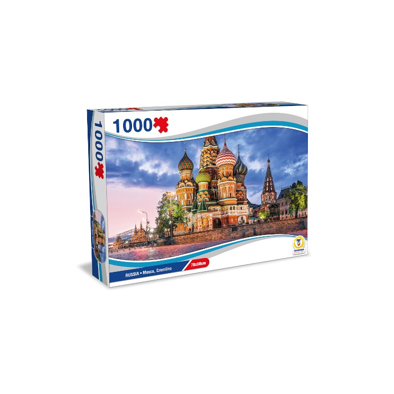 TEOREMA PUZZLE RUSSIA - MOSCA, CREMLINO 1000 PZ 70X50CM 67028