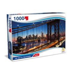 1 - TEOREMA PUZZLE USA - NEW YORK, PONTE DI BROOKLYN  70X50CM 67029