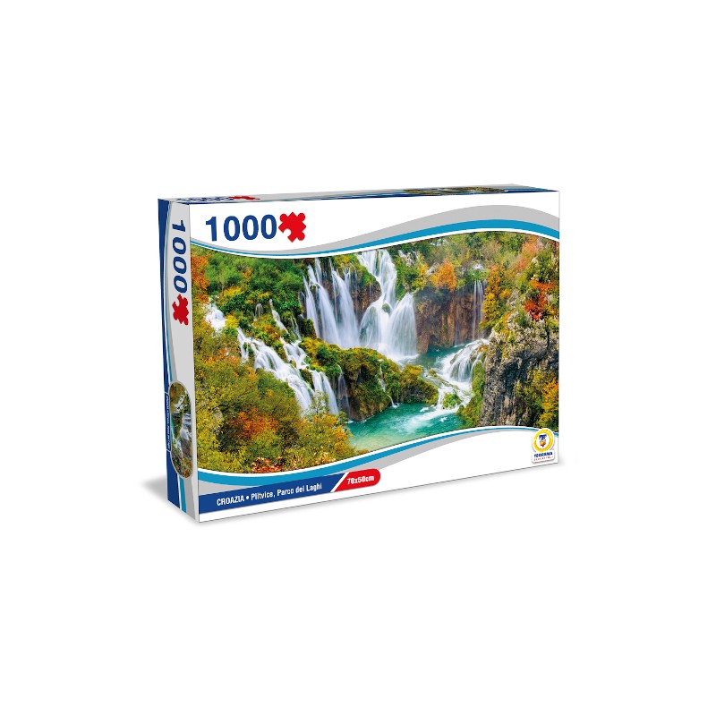 TEOREMA PUZZLE CROAZIA - PLITVICE, PARCO DEI LACHI 70X50CM 67030