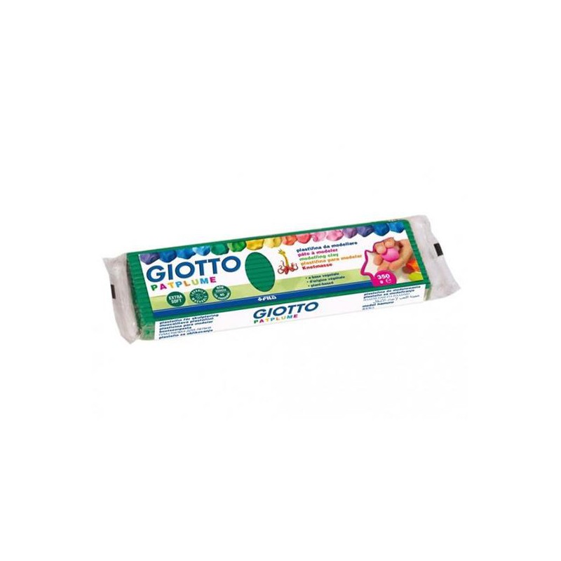 FILA Plastilina Patplume Giotto colore verde scuro 350 gr 510104