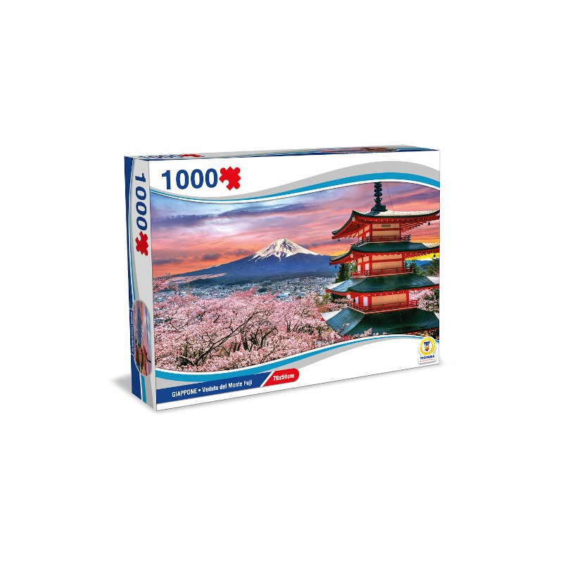 TEOREMA PUZZLE GIAPPONE - VEDUTA MONTE FUJI 1000PZ 70X50CM 67032