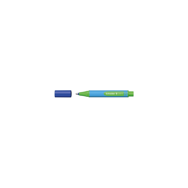 10 pz Penna Biro Slider Link-It Schneider colore blu  154503