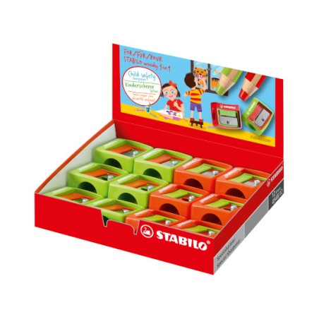 STABILO TEMPERINO x WOODY 3in1 -12pz 4548/12