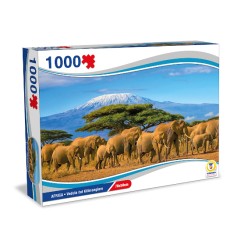 1 - TEOREMA PUZZLE AFRICA - VEDUTA DEL KILIMANGIARO 70X50CM 67035