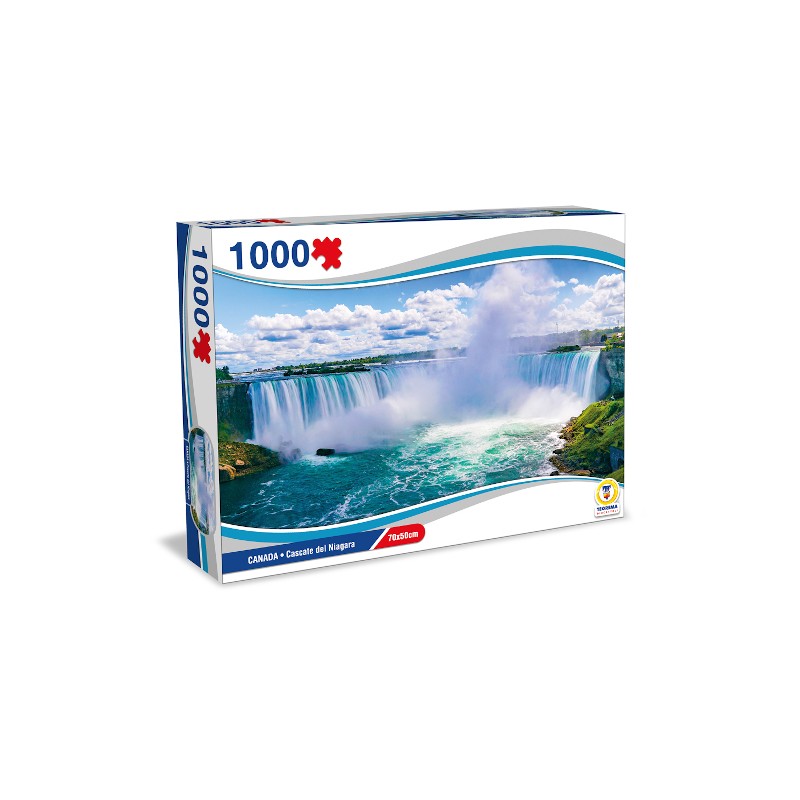 TEOREMA PUZZLE CANADA - CASCATE DEL NIAGARA 1000PZ 70X50CM 67036