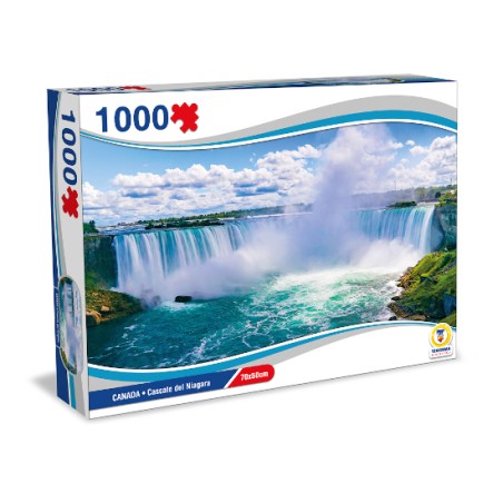 TEOREMA PUZZLE CANADA - CASCATE DEL NIAGARA 1000PZ 70X50CM 67036