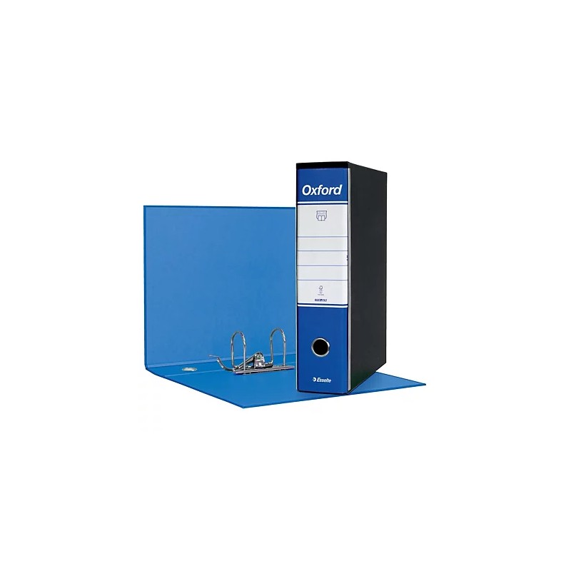 Esselte Registratore d'archivio con custodia protocollo d.8 blu G85 390785050