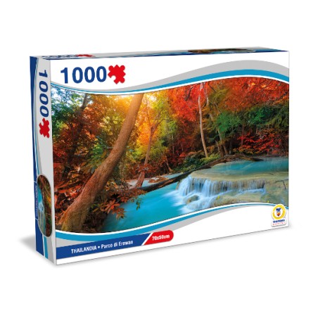 TEOREMA PUZZLE THAILANDIA  - PARCO DI ERAWAN 70X50 CM 67037