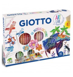 1 - GIOTTO ART LAB OIL PASTELS CREATIONS 581700