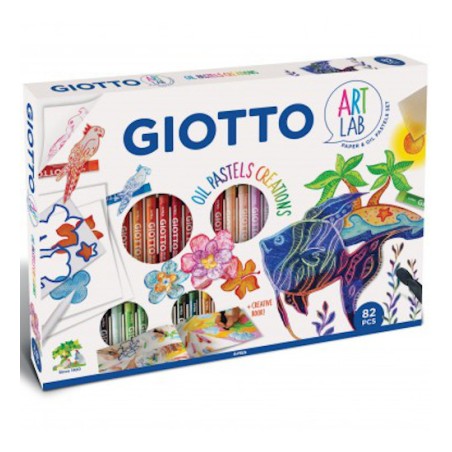 GIOTTO ART LAB OIL PASTELS CREATIONS 581700