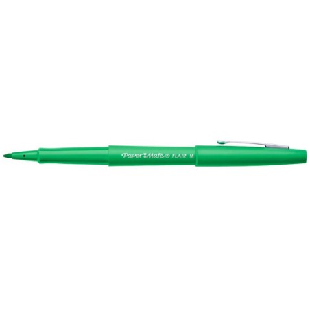 PAPERMATE Penna Con Punta Sintetica In Nylon Paper Mate verde - 1 mm S0191033