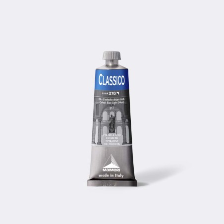 1 - TEMPERA OLIO MAIMERI CLASSICO 60ml BLU DI COBALTO CHIARO IMITAZIONE M0306370