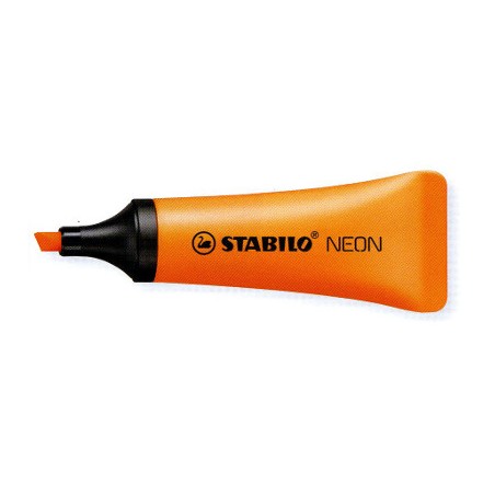 Evidenziatori Stabilo Neon 10 pz - Arancio 72/54