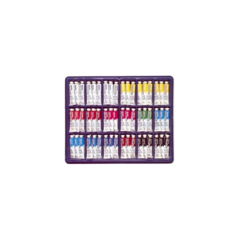 FILA Colore a Tempera GIOTTO Tubetto 21 mL 108 Pezzi 3555