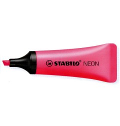 1 - Evidenziatori Stabilo Neon 10 pz - Rosa