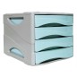 CASSETTIERA ARDA PASTEL AZZURRO 4CASS. 15P4PPASBL