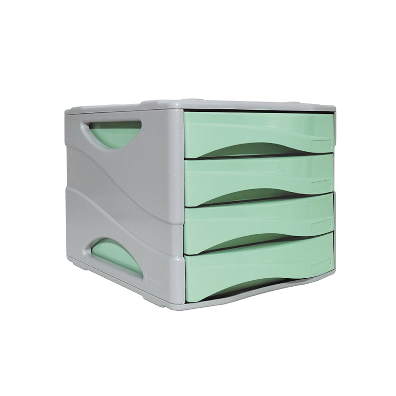 CASSETTIERA ARDA PASTEL VERDE 4CASS. 15P4PPASV