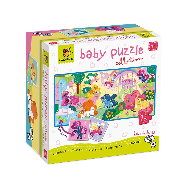 LUDATTICA DUDU' BABY PUZZLE COLLECTION - UNICORNI 21849