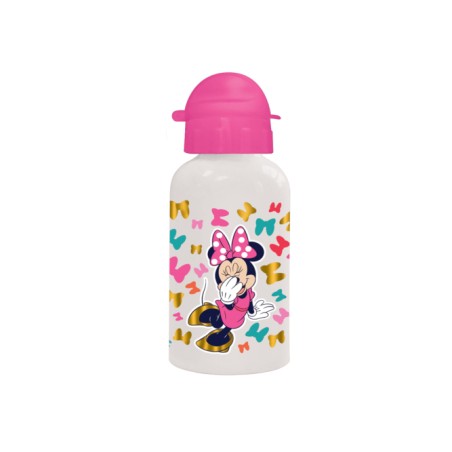 Boraccia in alluminio Minnie con Tappo 400 ML  ST51134