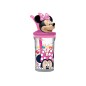 BICCHIERE TRITAN MINNIE C/CANNUCCIA 3D ST51166