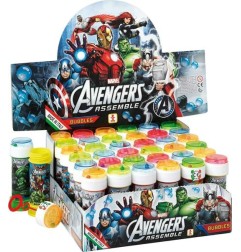 BOLLE DI SAPONE THE AVENGERS -36pz BUBBLE WORLD