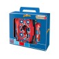 BORRACCIA ALL. ML.400+PORTAMERENDA C/POSATE SPIDERMAN GIFT BOX ST74763