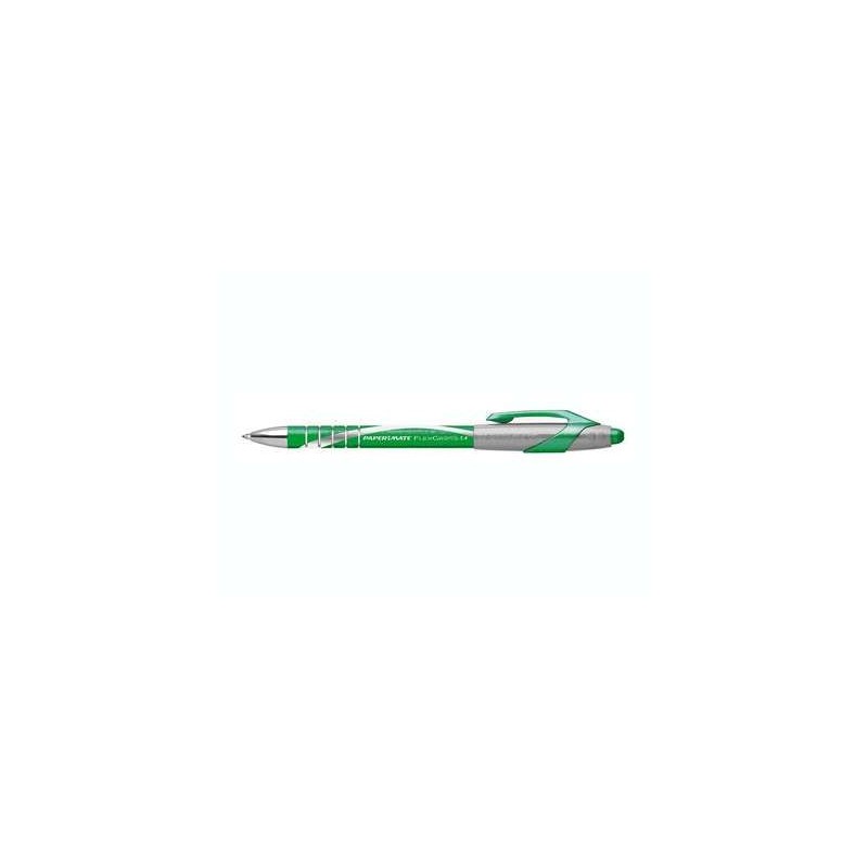 PAPERMATE Penna A Sfera A Scatto Flexgrip Elite Paper Mate - 1,4 Mm VERDE 12pz.