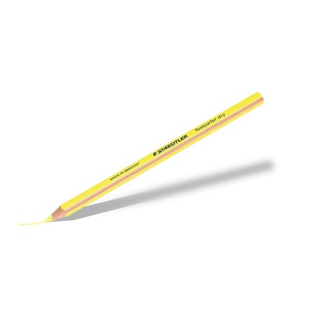 Evidenziatore a Matita Staedtler TextSurfer Dry 12 pz - Giallo 128-64/1