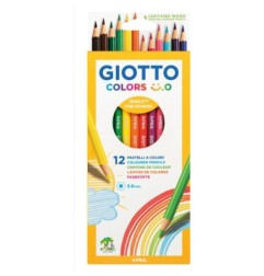 1 - PASTELLI GIOTTO COLORS SMILE -12pz 2783